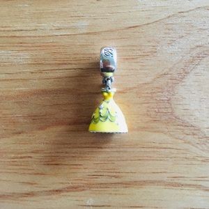 Authentic Pandora Disney Belle Dress Charm